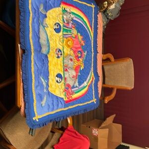 Colorful Animal-Themed Quilt